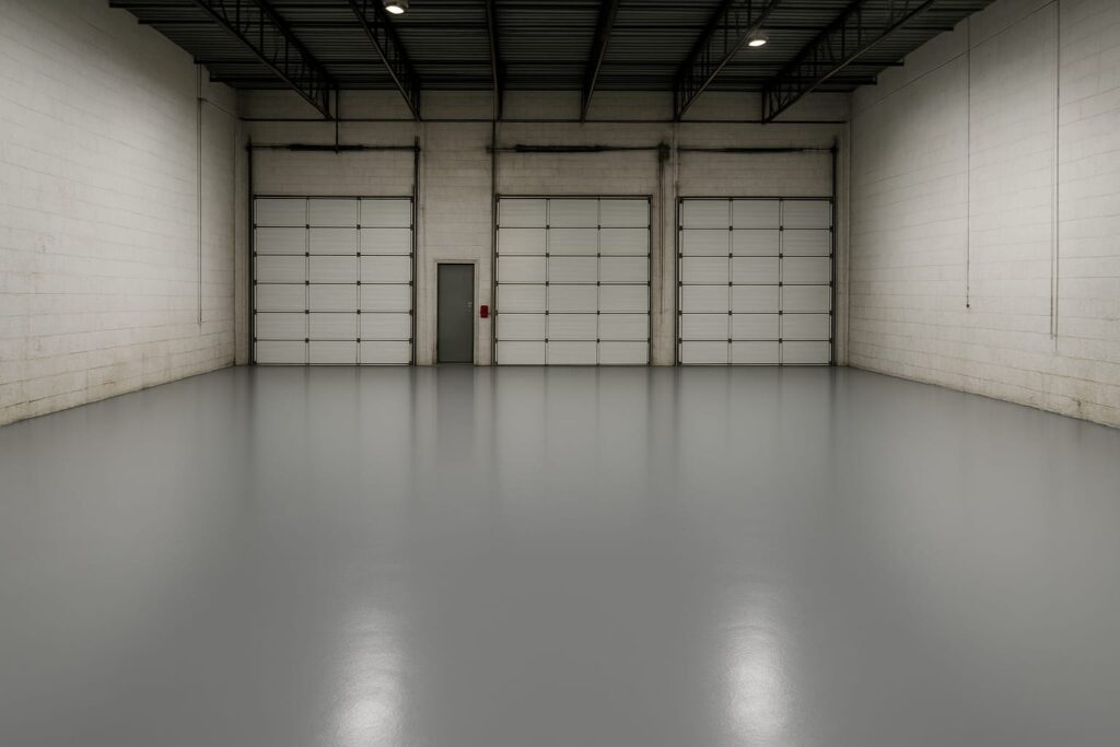 Epoxy & Polyaspartic Flooring Project Gallery in Southern Ontario 18 Residential or commercial concrete floor coating project