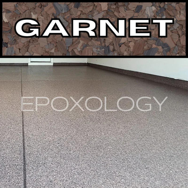 Blends 26 Flake card Garnet