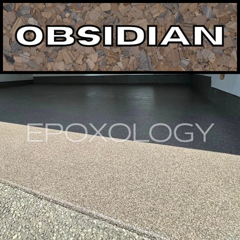 Blends 24 Flake card Obsidian