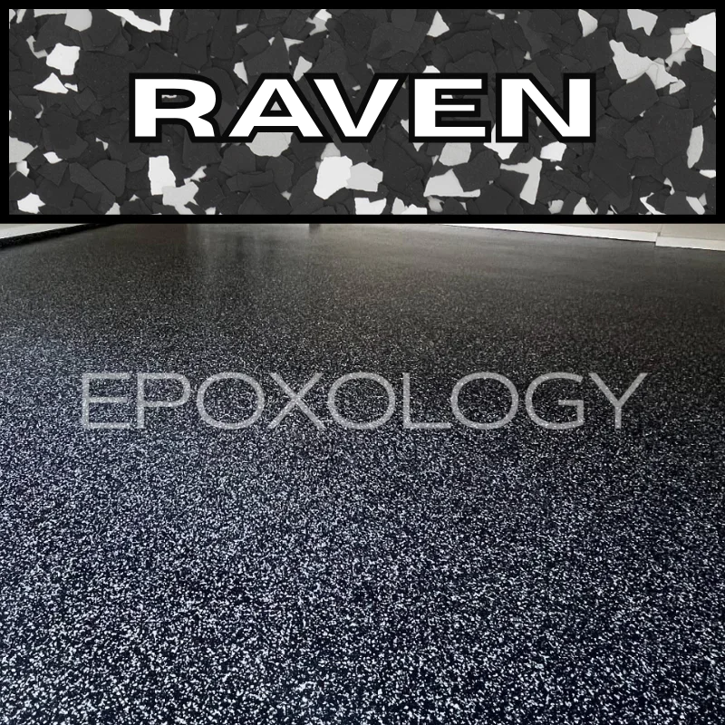 Blends 18 Flake card Raven