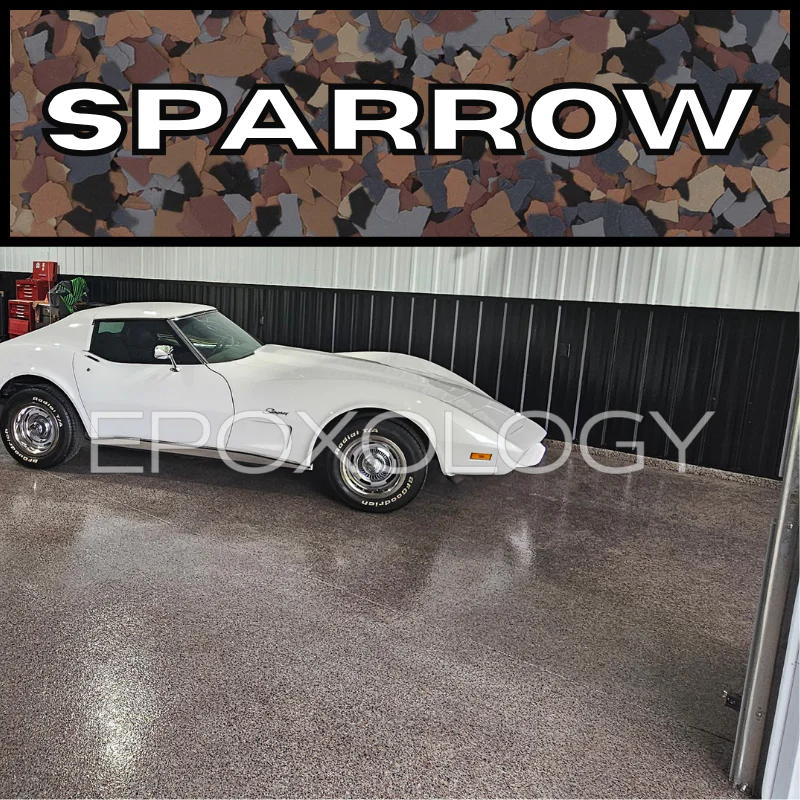 Blends 16 Flake card Sparrow