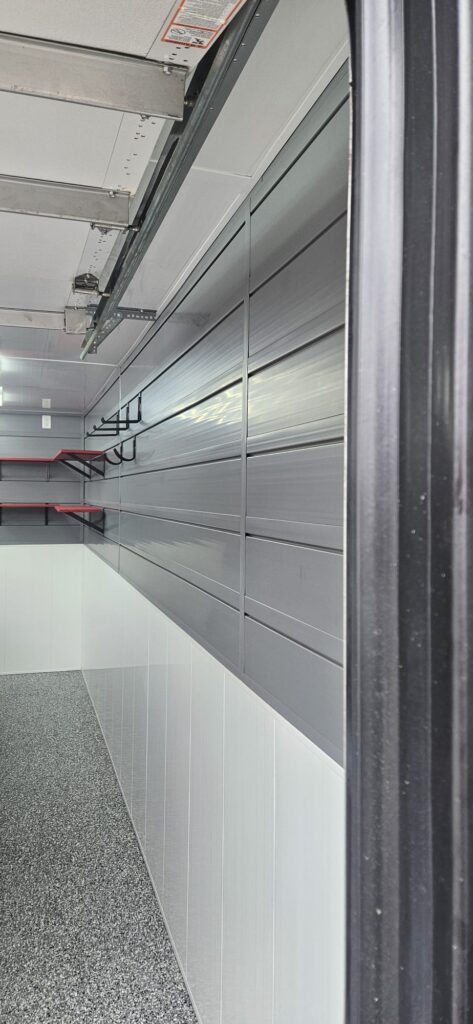 Epoxy & Polyaspartic Flooring Project Gallery in Southern Ontario 8 Detailed view of a durable concrete floor coating installation