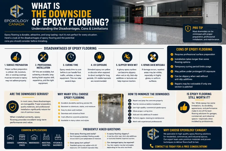 What Is the Downside of Epoxy Flooring